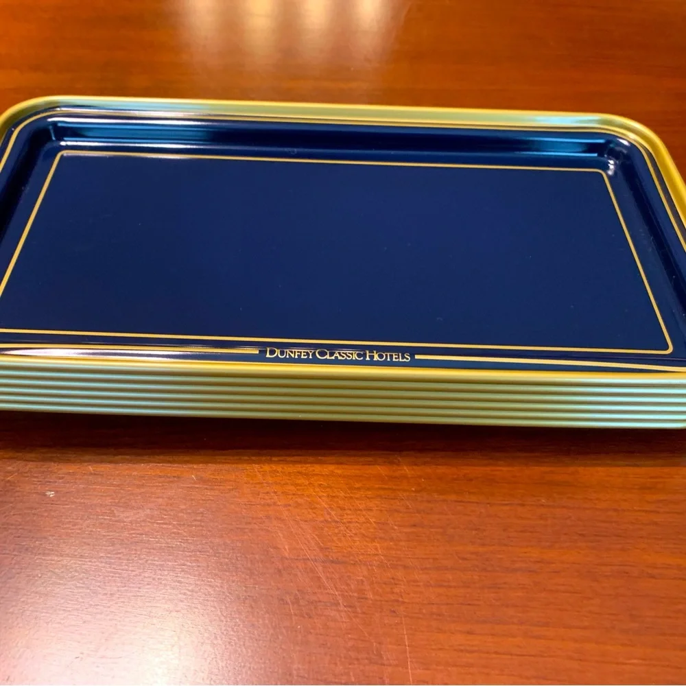 Set of 6 bathroom vanity tray collective vintage Hotel bathroom amenities